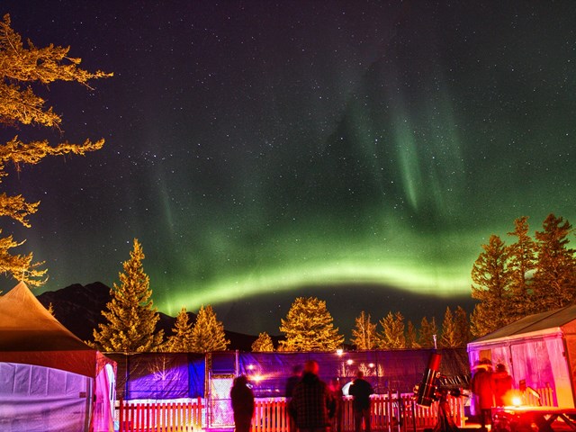 Aurora Borealis during our Telescope Tours
