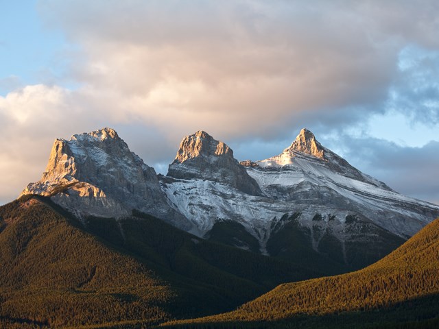 Three Sisters Mountains