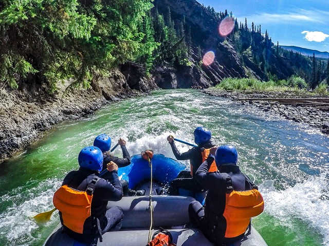 Wild Blue Yonder - Canyon Whitewater Rafting