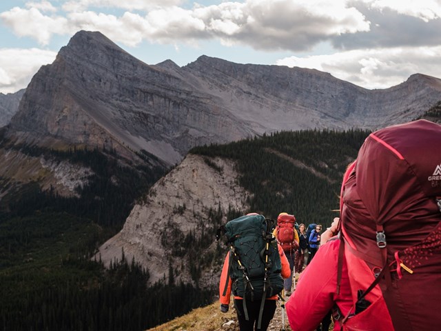 Troi Crombie Photography on a multi-day backpacking trip