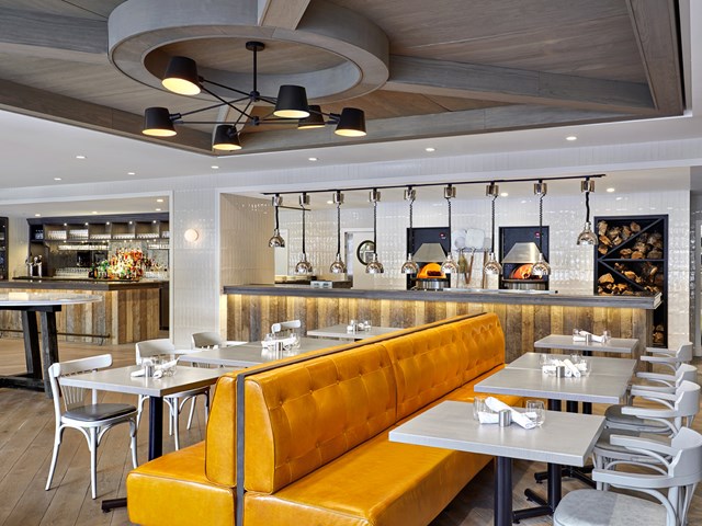 Forte Restaurant, with it's wood burning Italian Pizza Ovens  | ''