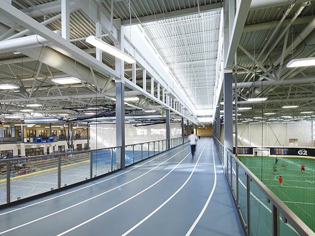 Fitness Track overlooking Field Houses