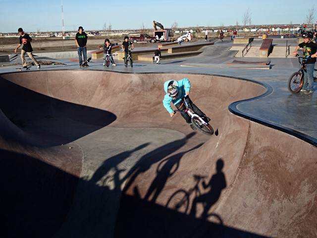 Skate park at Chinook Winds Regional Park