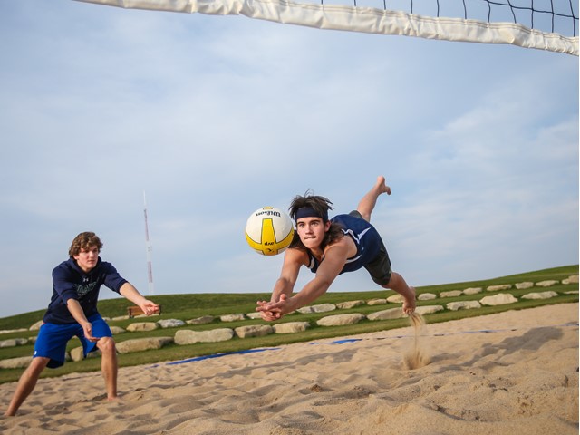 Beach Volleyball at Chinook Winds Regional Park