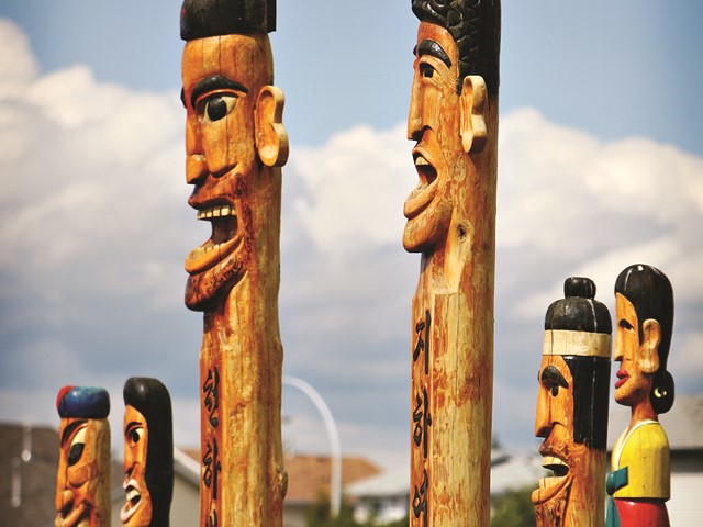 Totem Poles of Gwacheon Park