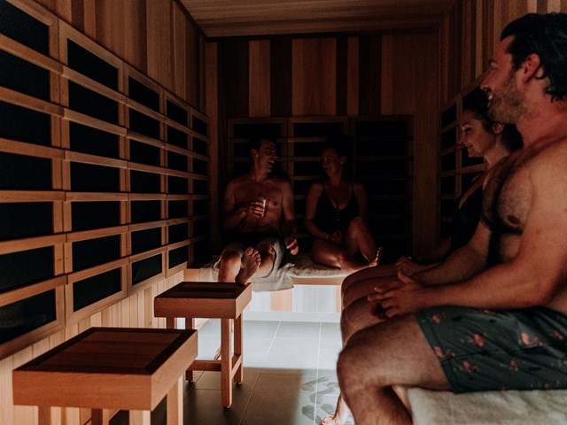 Catching up, Infrared Sauna 