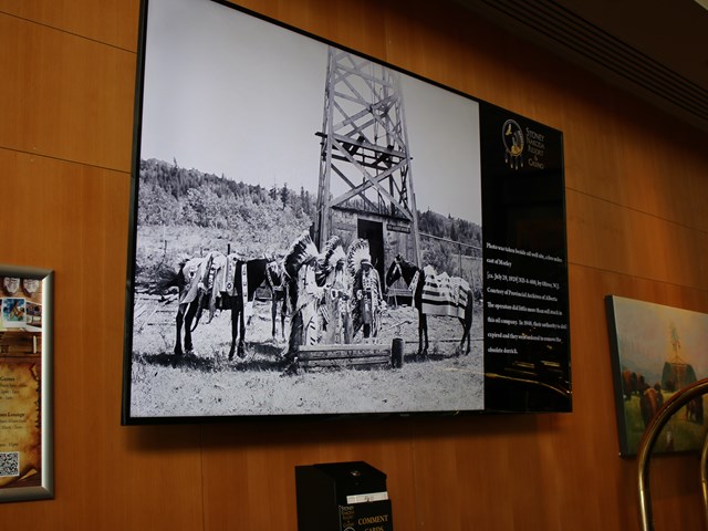 Lobby Photo Display