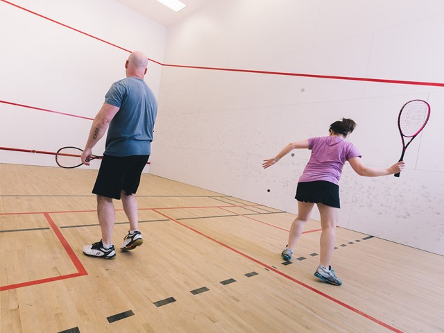 Squash and Racquetball courts 