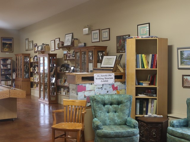 Janette Oke Writing Exhibit