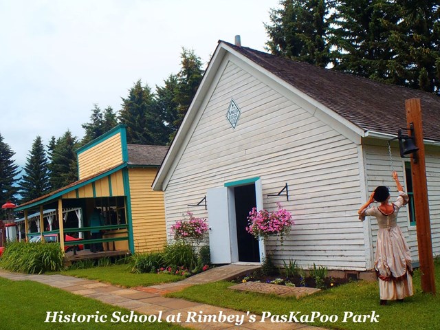 Rimbey's first school