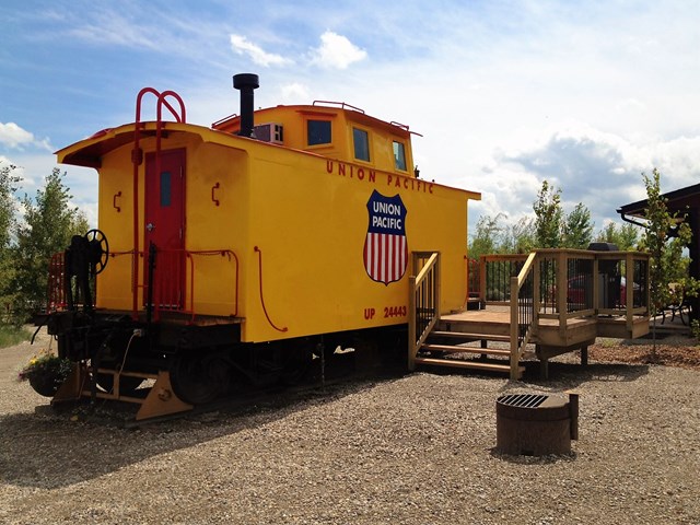 Aspen Crossing - Union Pacific Caboose | ''