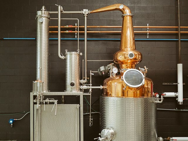 Gin Still at Wild Life Distillery